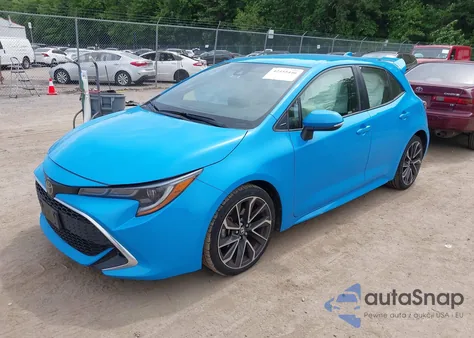 2019 Toyota Corolla Xse from USA, damaged, VIN JTNK4RBE5K3019876
